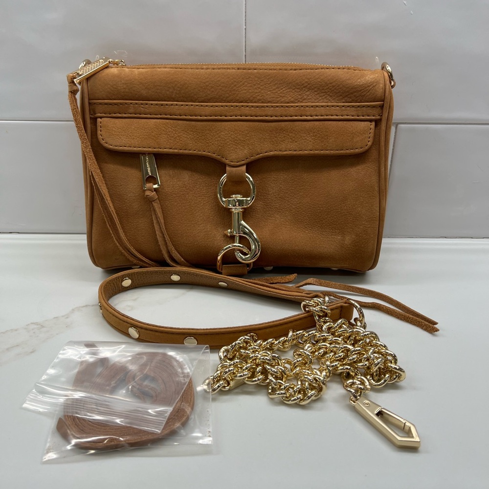 Rebecca Minkoff MAC Crossbody Bag with Gold Chain